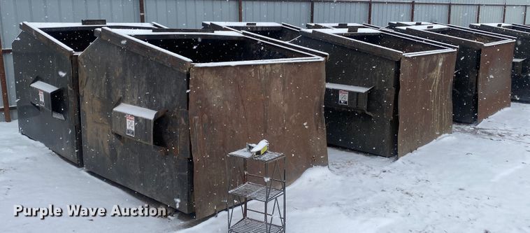 image for item DM8360 (4) steel dumpsters