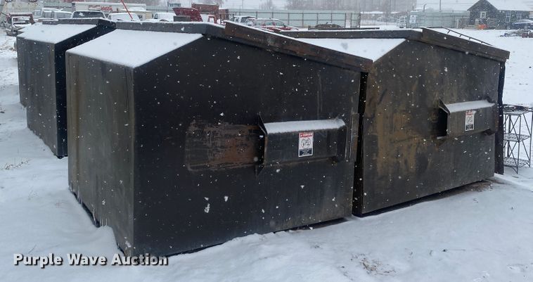 image for item DM8360 (4) steel dumpsters