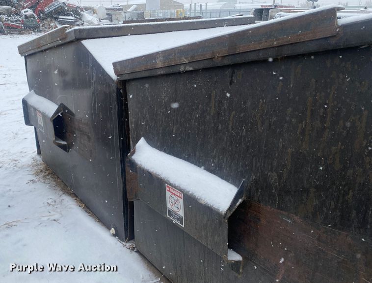 image for item DM8360 (4) steel dumpsters