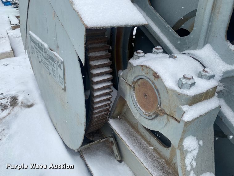 image for item DM8361 American Hoist 20-30  rail car winch