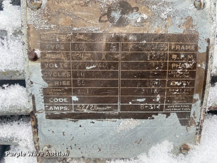 image for item DM8361 American Hoist 20-30  rail car winch