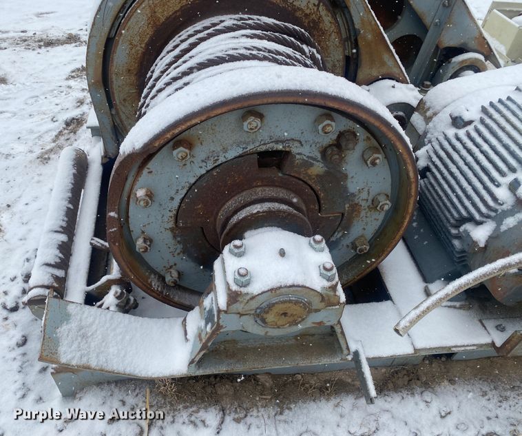 image for item DM8361 American Hoist 20-30  rail car winch