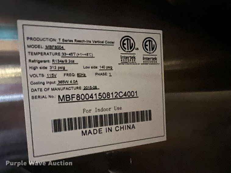 image for item DM8377 Intertek MSF8004  cooler