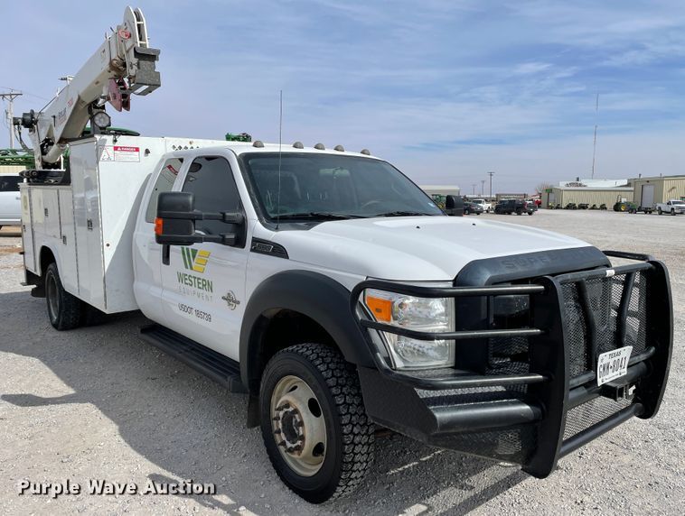 image for item DN0231 2015 Ford F550  SuperCab utility / service truck