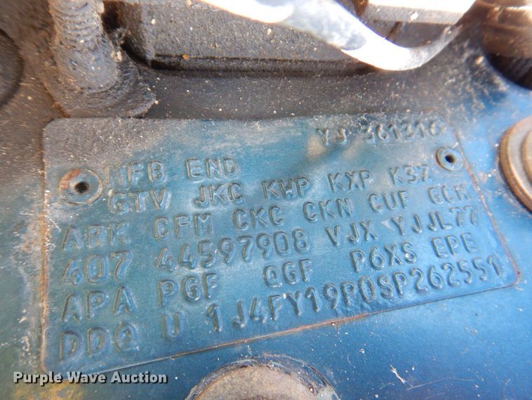 image for item DN1343 1995 Jeep Wrangler  SUV