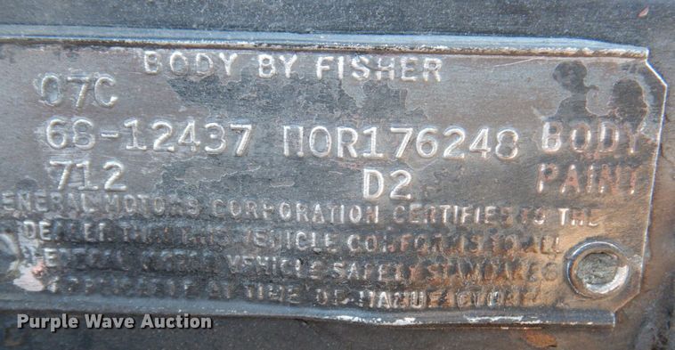 image for item DN1344 1968 Chevrolet Camaro