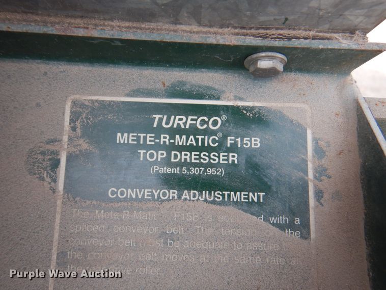 image for item DN1376 Turfco F15B Metermatic  top dresser