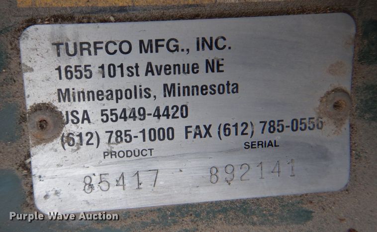 image for item DN1376 Turfco F15B Metermatic  top dresser