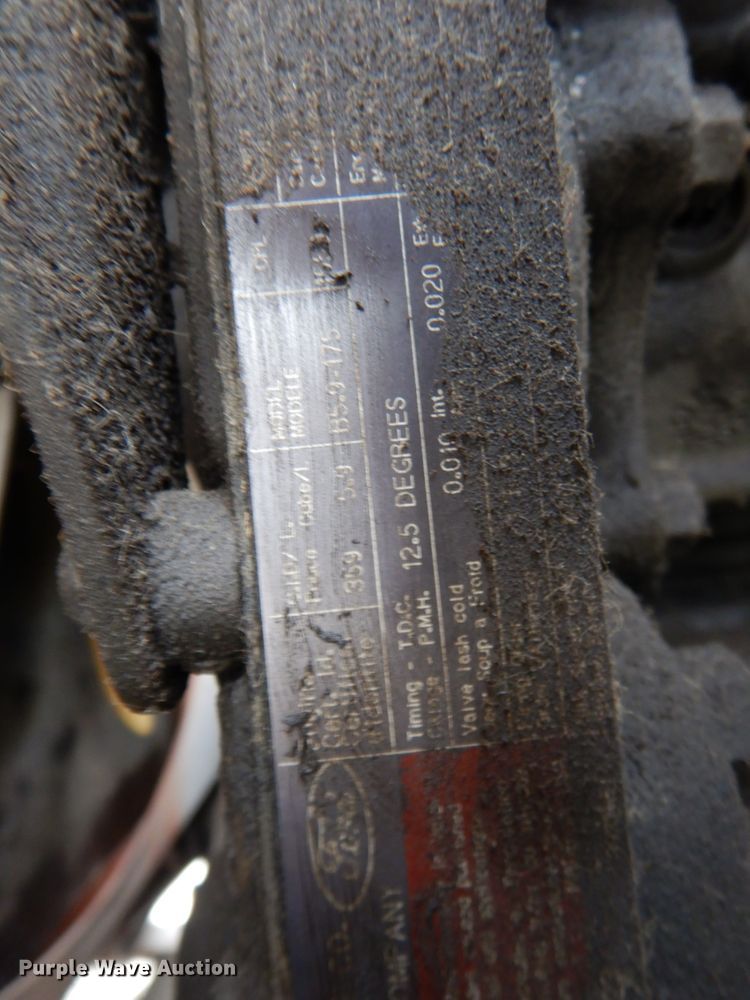 image for item DN1377 1995 Ford F800  dump truck