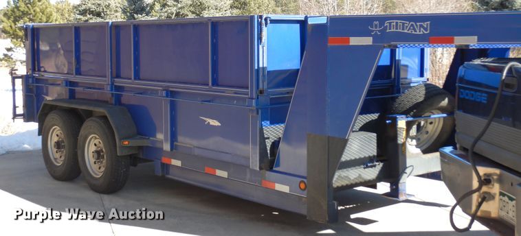 image for item DR1117 2003 Titan  dump trailer