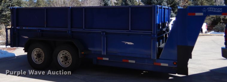 image for item DR1117 2003 Titan  dump trailer