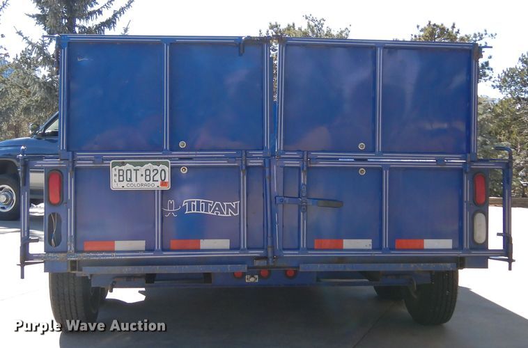 image for item DR1117 2003 Titan  dump trailer