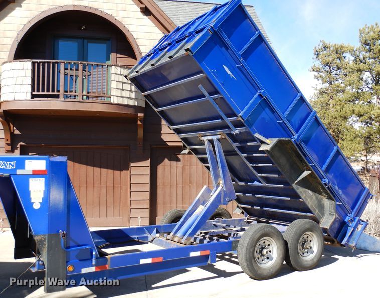 image for item DR1117 2003 Titan  dump trailer