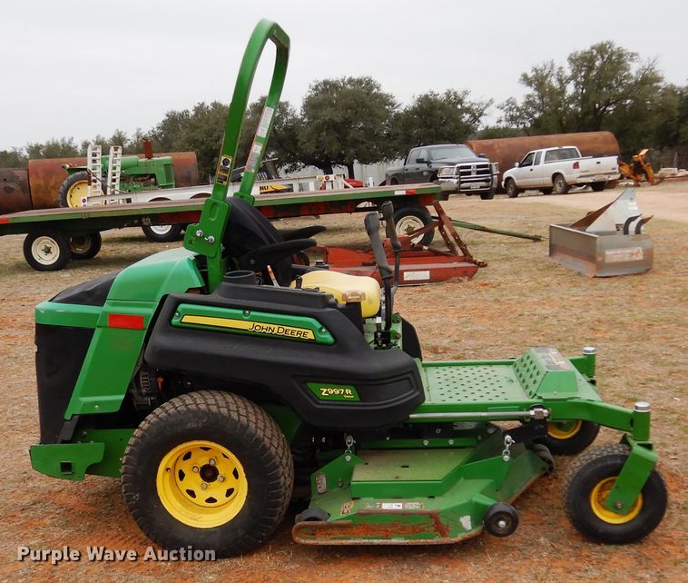 image for item EY9796 2015 John Deere Z997R  ZTR lawn mower