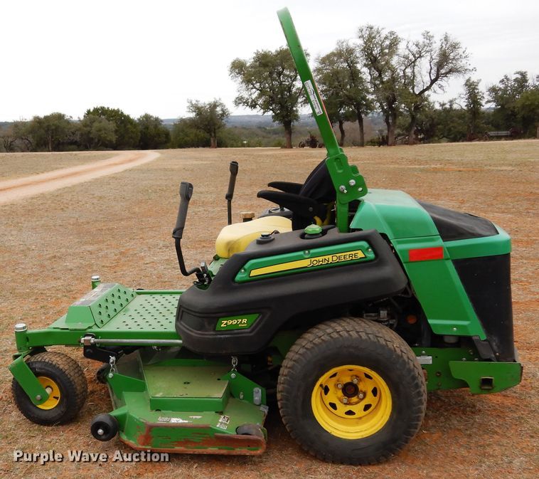 image for item EY9796 2015 John Deere Z997R  ZTR lawn mower