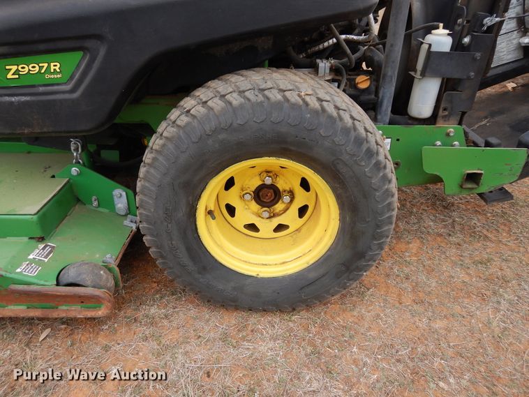 image for item EY9796 2015 John Deere Z997R  ZTR lawn mower