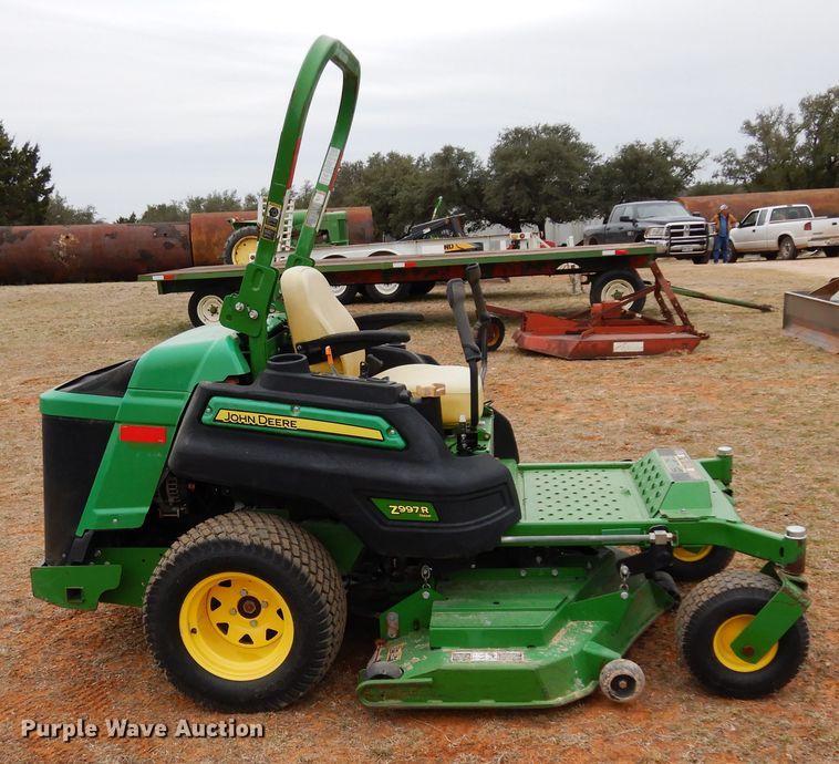 image for item EY9798 2015 John Deere Z997R  ZTR lawn mower