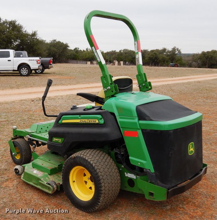 image for item EY9798 2015 John Deere Z997R  ZTR lawn mower