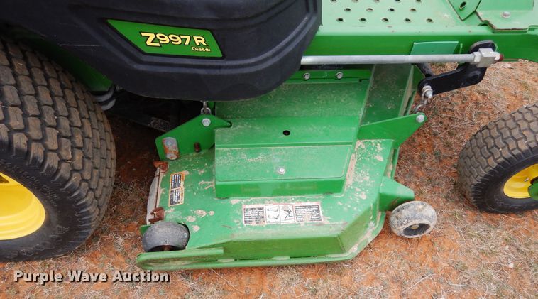 image for item EY9798 2015 John Deere Z997R  ZTR lawn mower