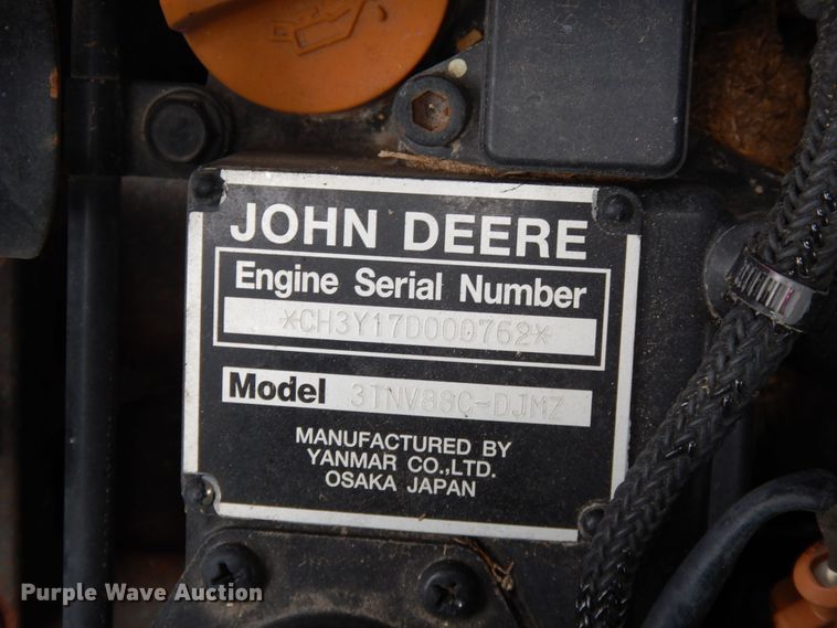 image for item EY9798 2015 John Deere Z997R  ZTR lawn mower