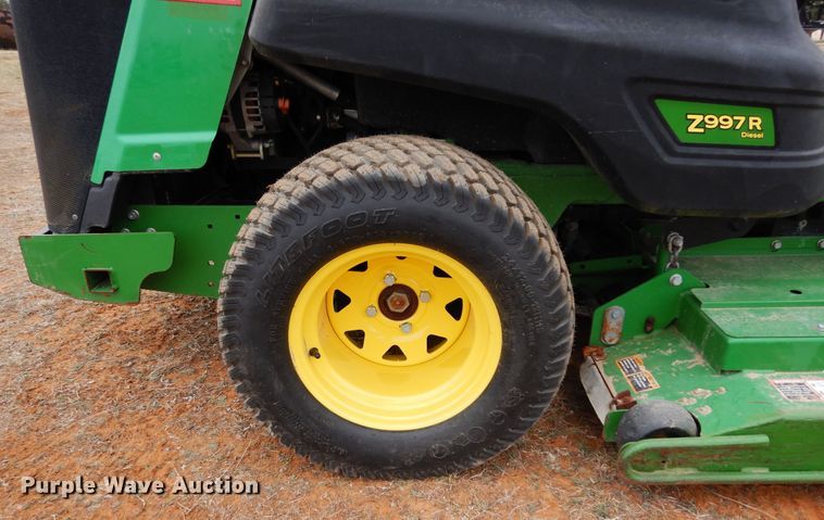 image for item EY9798 2015 John Deere Z997R  ZTR lawn mower