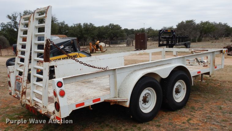 image for item EY9800 2003 TCLLC Powledge  utility trailer