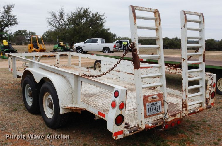 image for item EY9800 2003 TCLLC Powledge  utility trailer