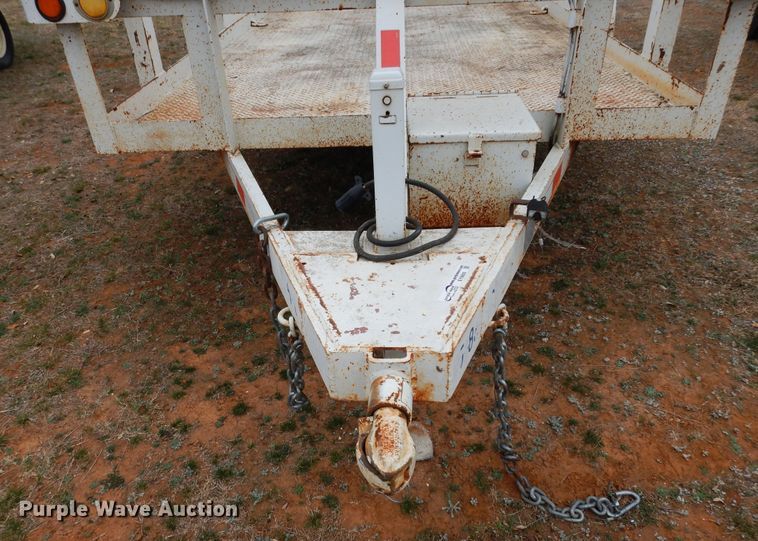 image for item EY9800 2003 TCLLC Powledge  utility trailer