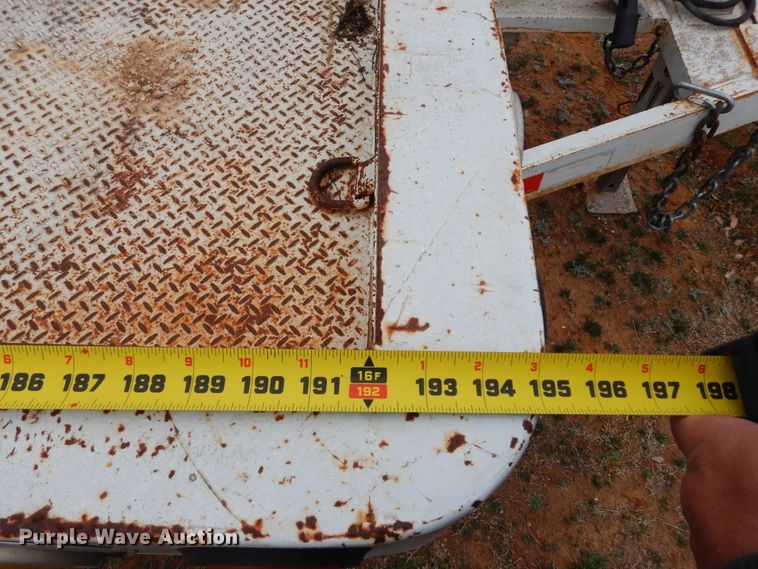 image for item EY9800 2003 TCLLC Powledge  utility trailer