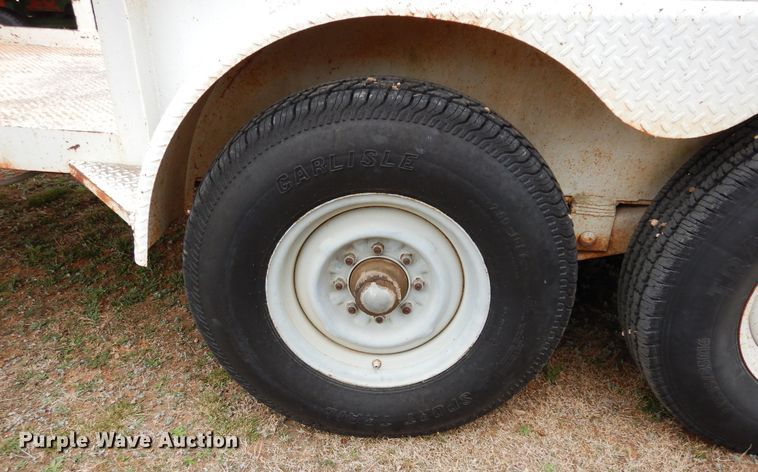 image for item EY9800 2003 TCLLC Powledge  utility trailer