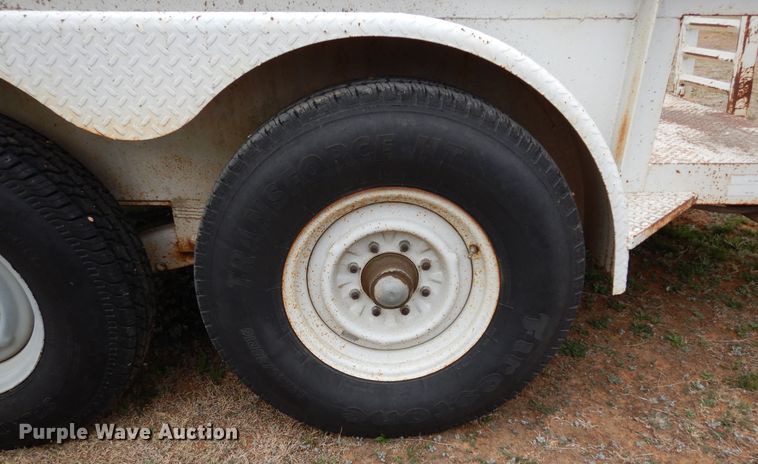 image for item EY9800 2003 TCLLC Powledge  utility trailer