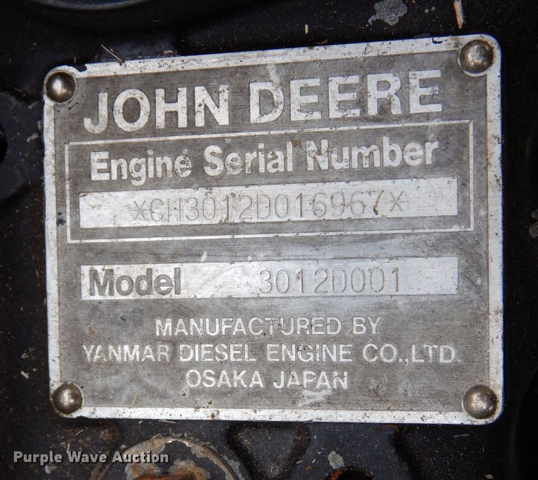 image for item EY9803 John Deere 3215B  reel mower