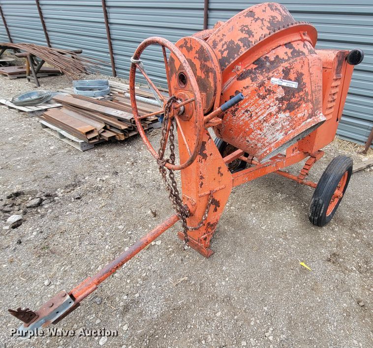 image for item HF9279 Gilson  cement mixer