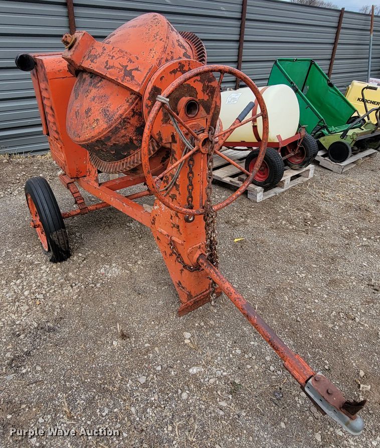 image for item HF9279 Gilson  cement mixer