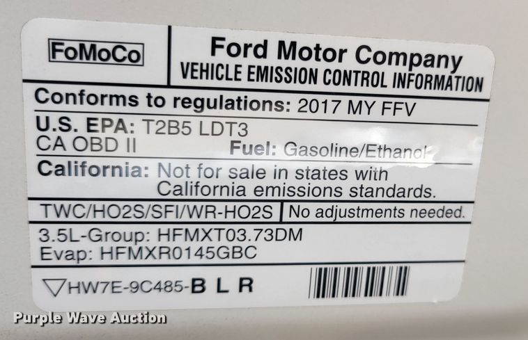 image for item HK9287 2017 Ford Explorer  SUV