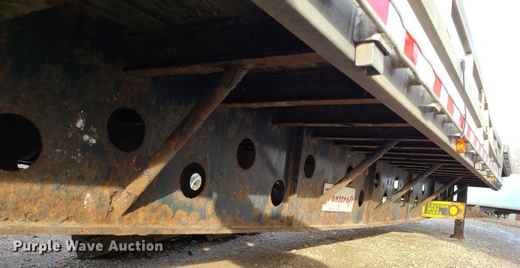 image for item IF9333 2008 Transcraft DTL-2100  drop deck trailer