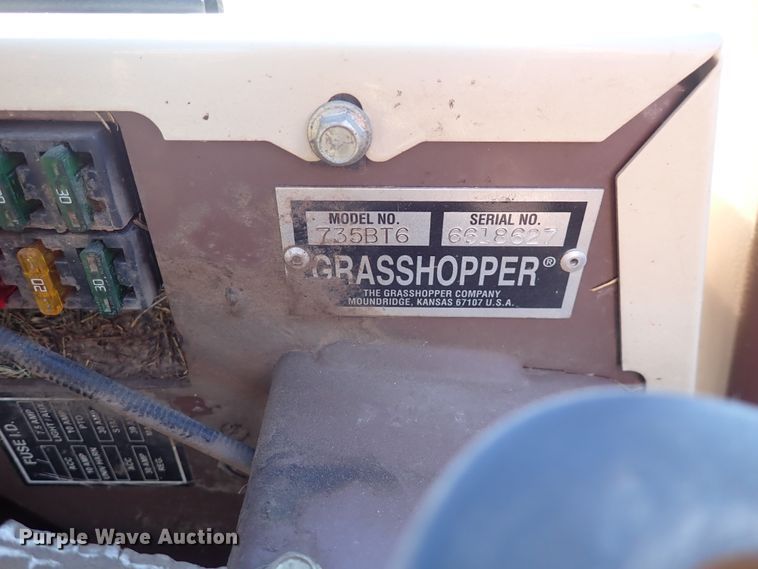 image for item IH9588 Grasshopper 735BT6  ZTR lawn mower