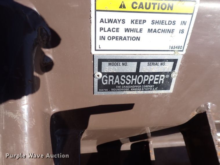 image for item IH9588 Grasshopper 735BT6  ZTR lawn mower