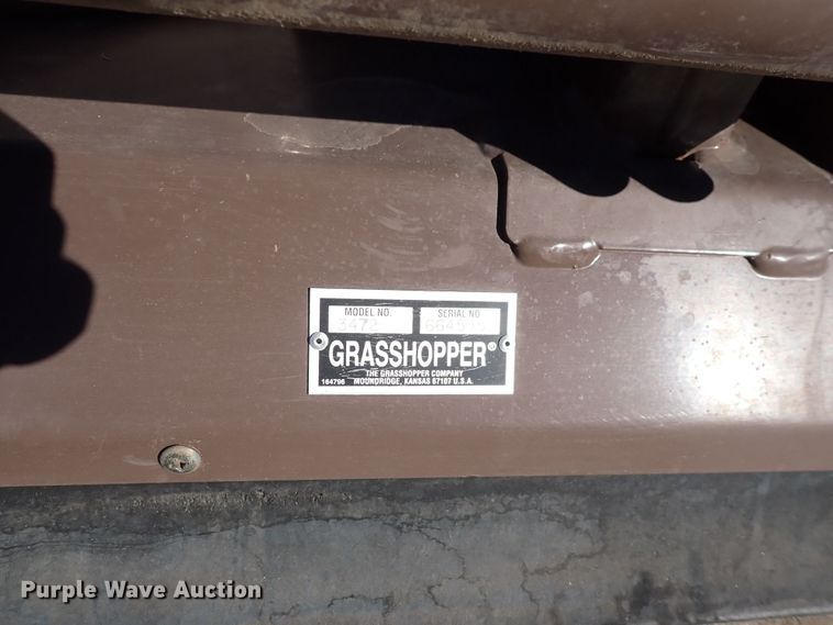 image for item IH9588 Grasshopper 735BT6  ZTR lawn mower