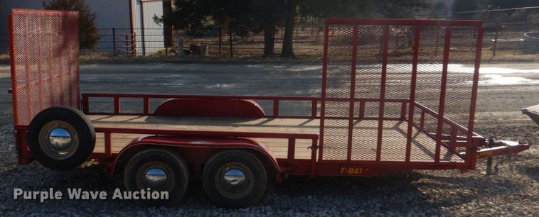 image for item IM9638 2014 Doolittle  utility trailer