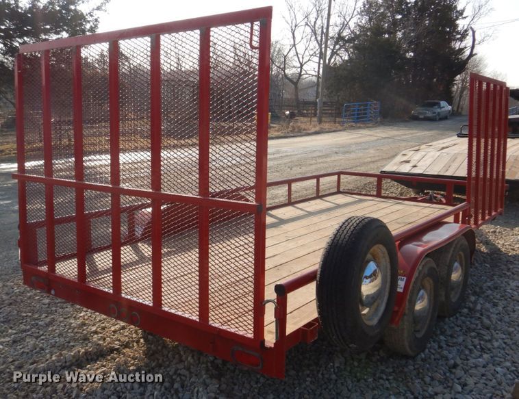 image for item IM9638 2014 Doolittle  utility trailer