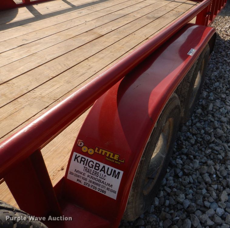 image for item IM9638 2014 Doolittle  utility trailer