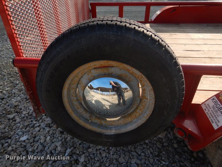 image for item IM9638 2014 Doolittle  utility trailer