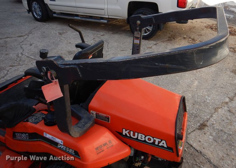 image for item IM9647 Kubota ZD21  lawn mower