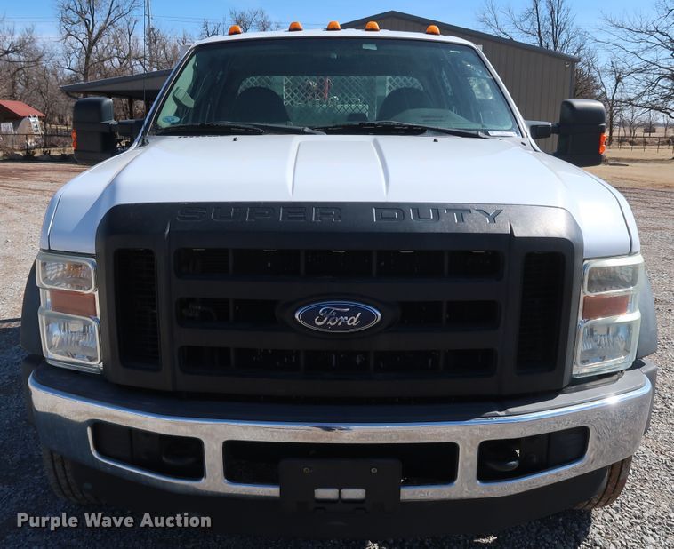 image for item IY9116 2008 Ford F450 Super Duty XL  flatbed truck