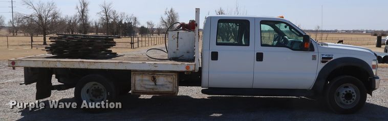 image for item IY9116 2008 Ford F450 Super Duty XL  flatbed truck
