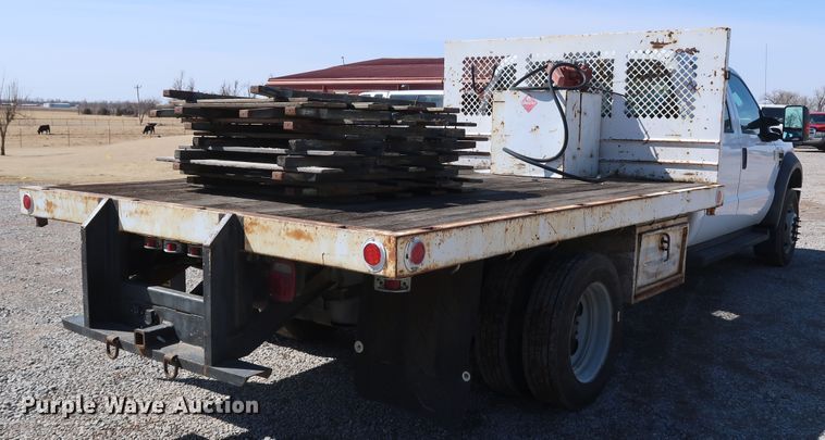 image for item IY9116 2008 Ford F450 Super Duty XL  flatbed truck