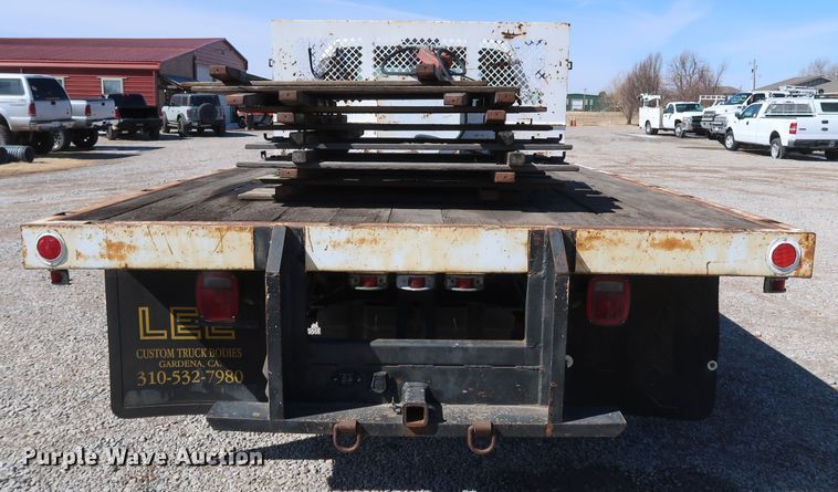 image for item IY9116 2008 Ford F450 Super Duty XL  flatbed truck
