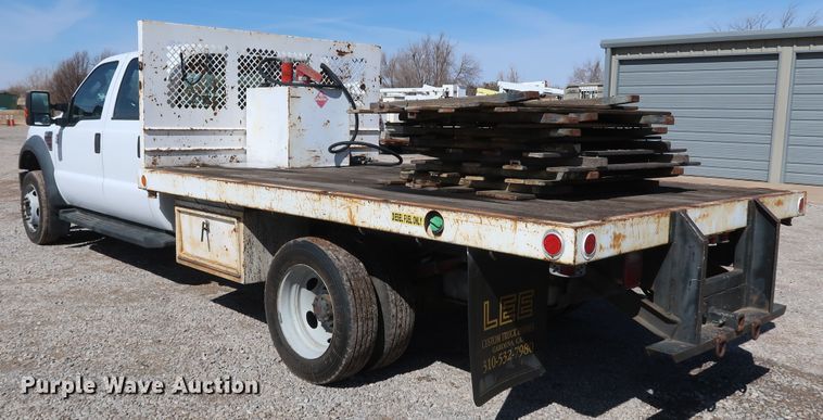 image for item IY9116 2008 Ford F450 Super Duty XL  flatbed truck