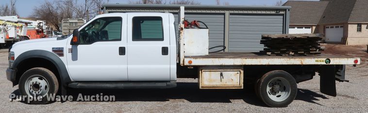 image for item IY9116 2008 Ford F450 Super Duty XL  flatbed truck